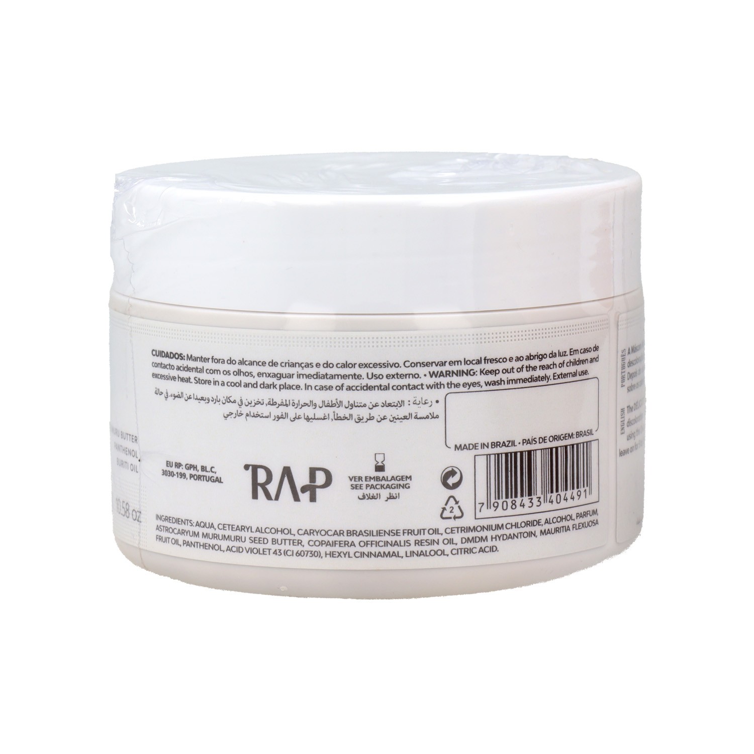 Rap Hair Matizador Delicate Touch Macarilla 300 ml